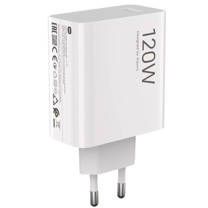 Chargeur Officiel Xiaomi 120W Ultra-Rapide + Câble USB-C