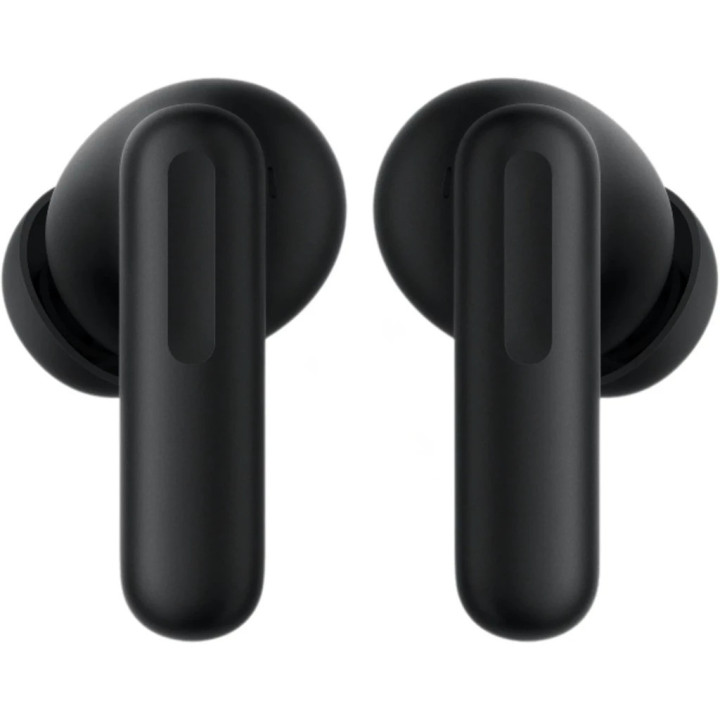 Les deux écouteurs OnePlus Nord Buds 4 Pro vus de face, leurs tiges plates côte à côte