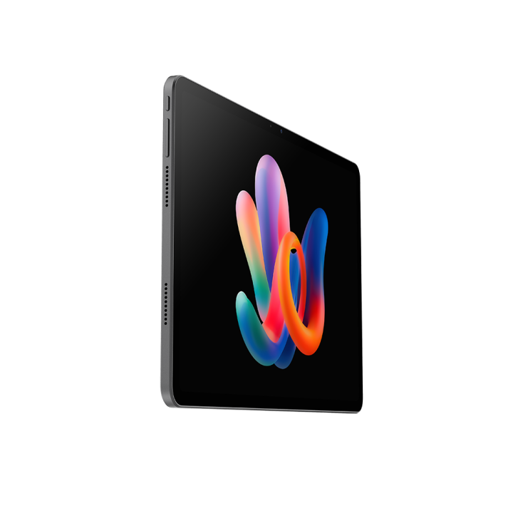 Black Shark Pad Air 7 noire, de face, vue de biais