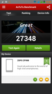 Zopo ZP998 Antutu