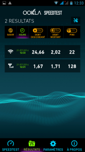 Doogee DG550 Speedtest