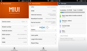 Xiaomi Mi4 Miui 5