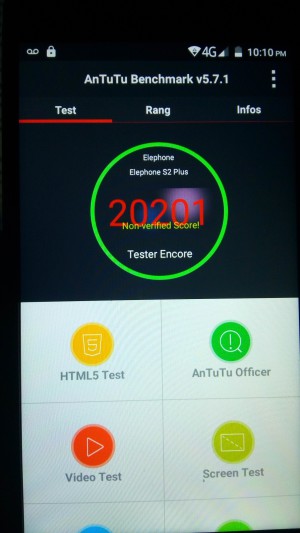 Elephone S2 Plus Antutu