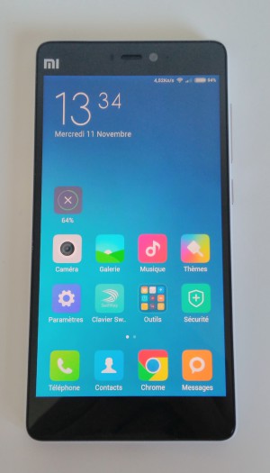 Écran du Xiaomi Mi4c