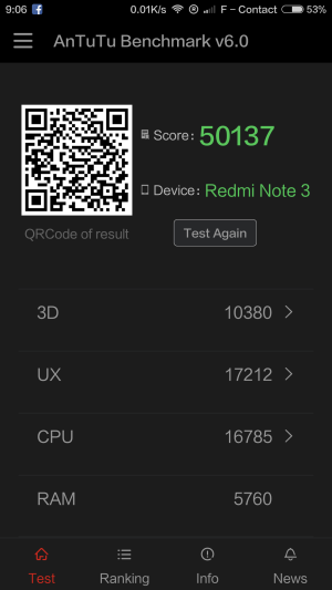 Benchmark AnTuTu