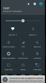 Centre de notifications