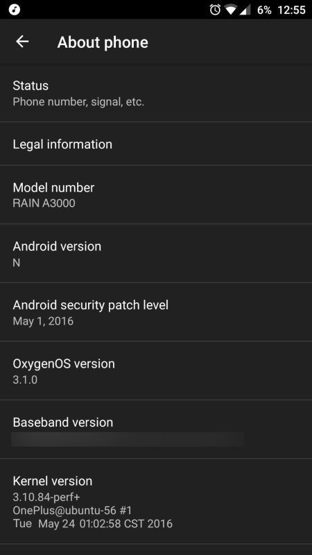 Oxygen OS et Androïd N !