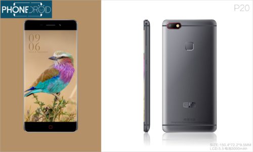 Le Elephone reprend le design du P9000 Edge