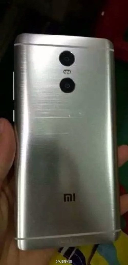 première photo de Xiaomi Redmi Note 4