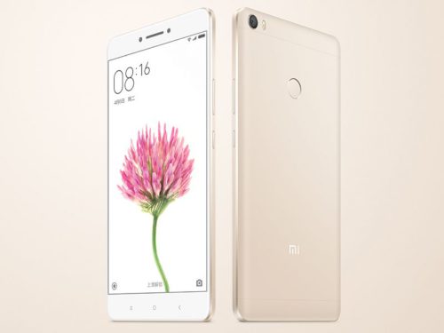 Xiaomi mi max gold screen