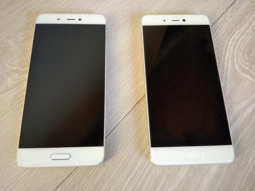 Xiaomi Mi5 à gauche, Mi5S à droite