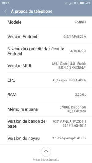 Xiaomi Redmi 4