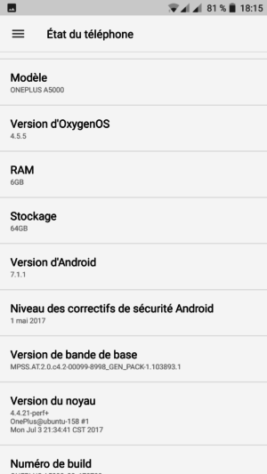 One Plus 5