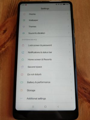 Xiaomi Mi Mix 2
