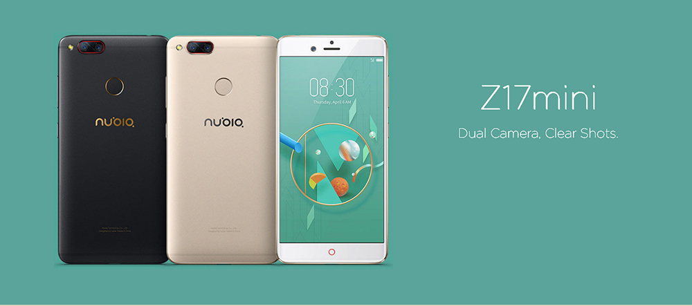 smartphones android chinois nubia z17 mini