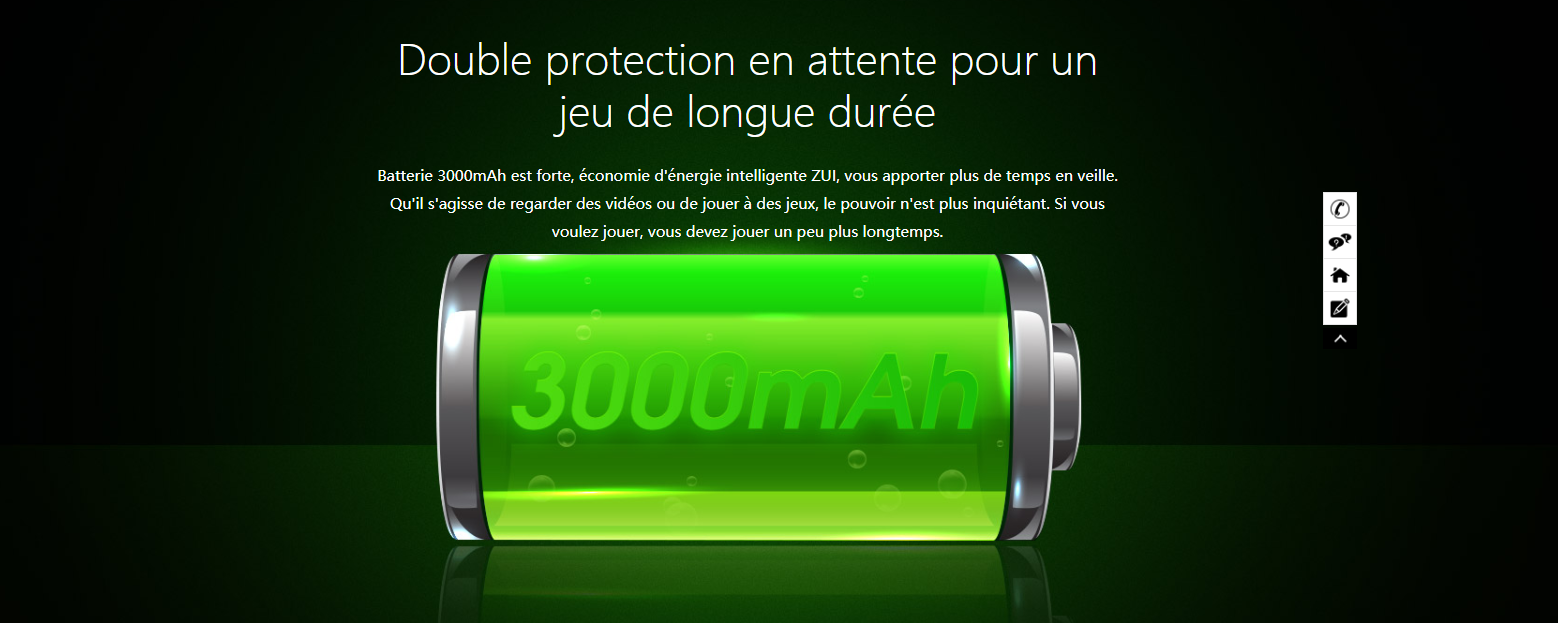 Batterie 3000 mAh du Lenovo S5