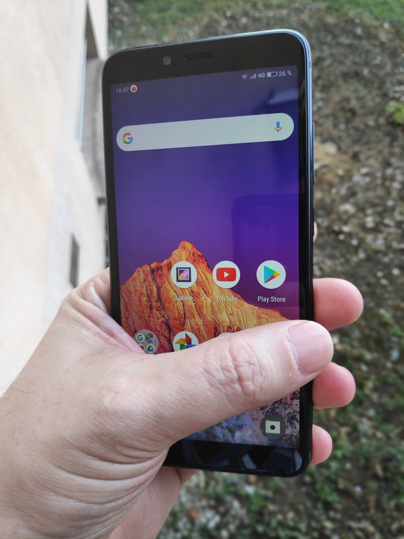 Le format compact permet l'utilisation à une main
