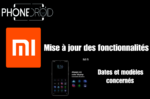 Certaines fonctions présentes sur le Xiaomi Mi 9 seront disponibles sur les anciens modèles