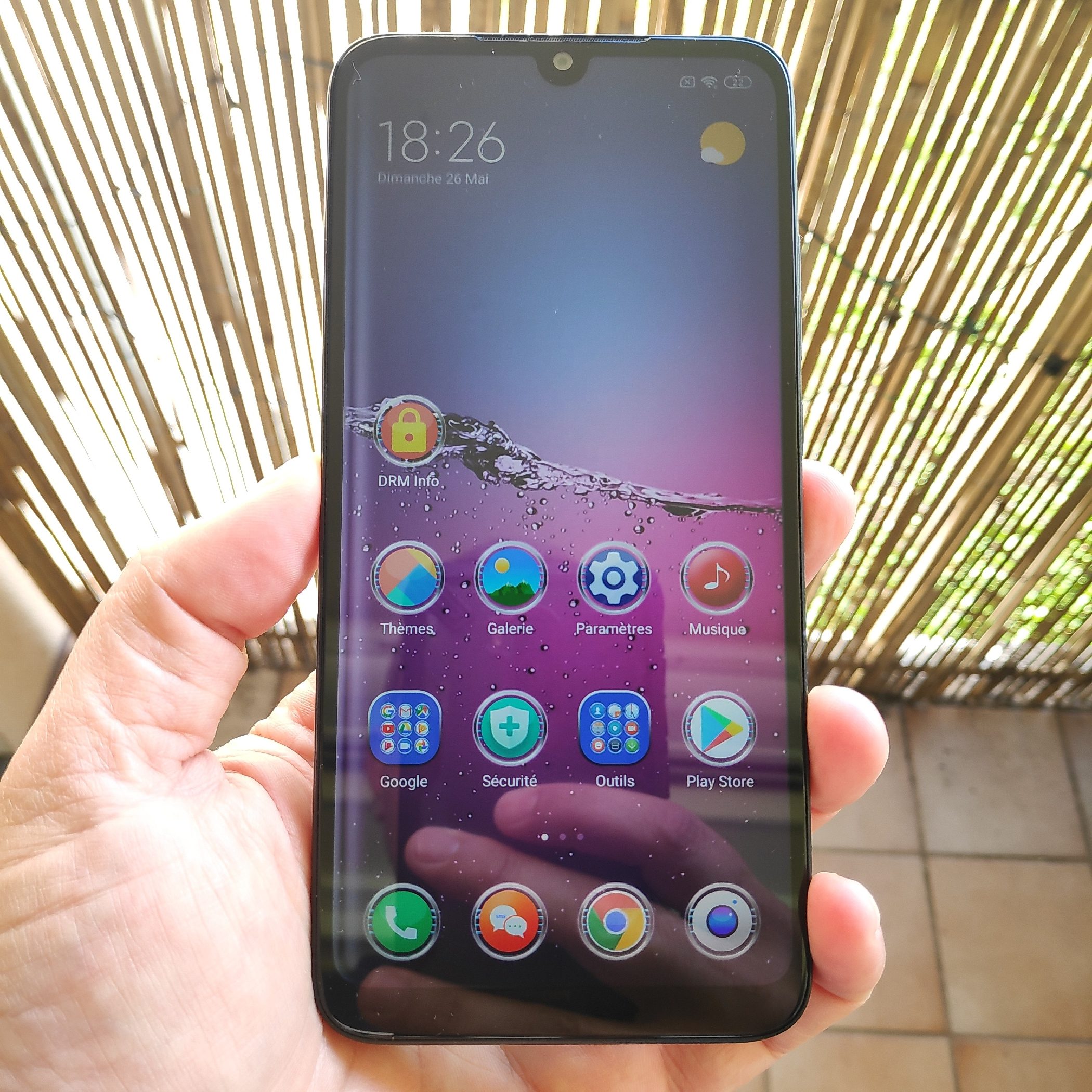 Face avant du Redmi 7