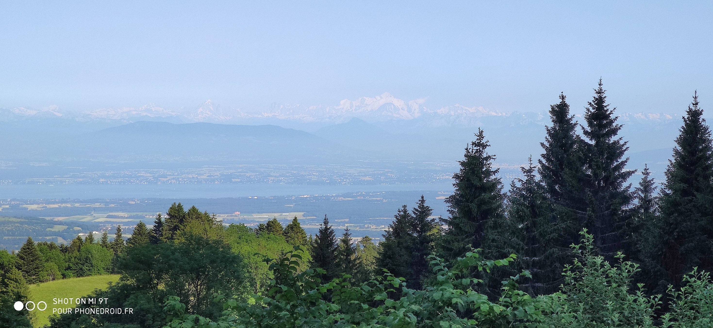Mont Blanc avec zoom