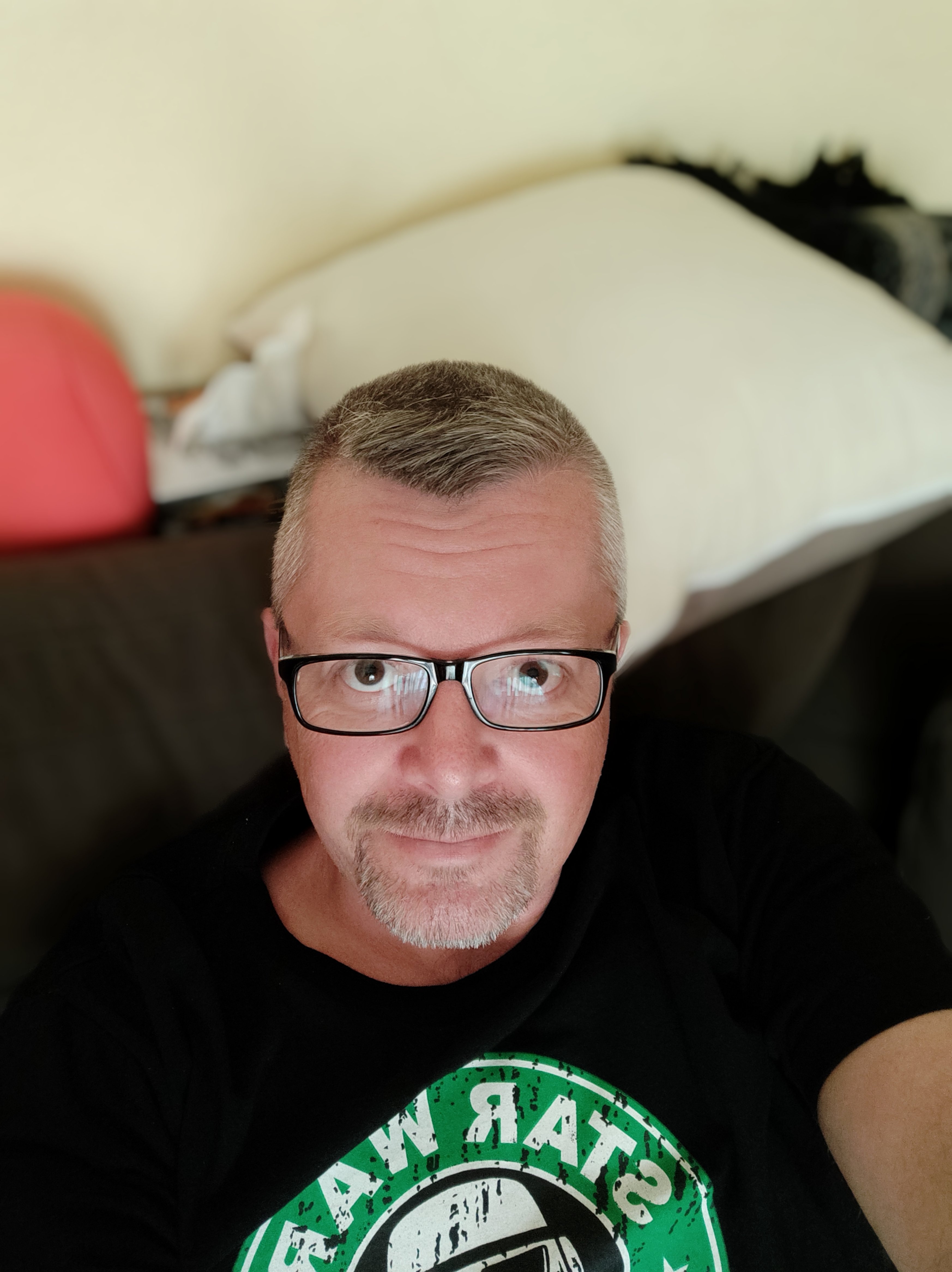 Selfie en intérieur