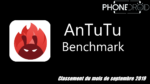 Classement Antutu Benchmark Septembre 2019
