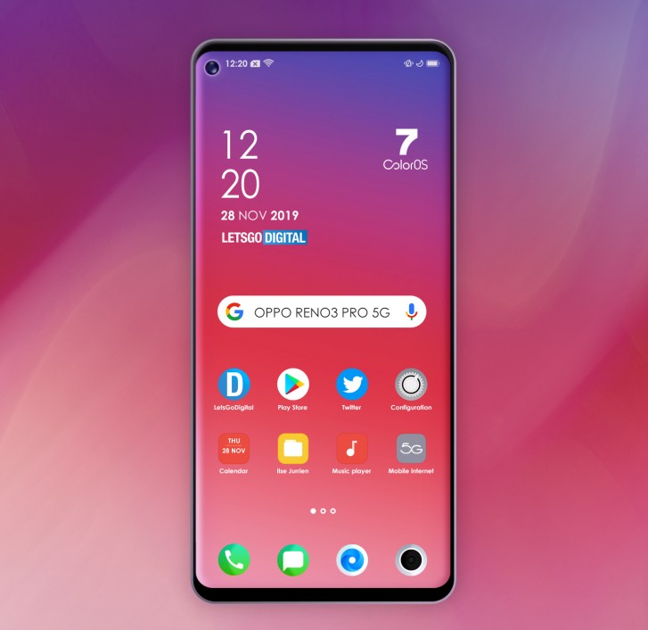 gsmarena_002 Oppo Reno 3