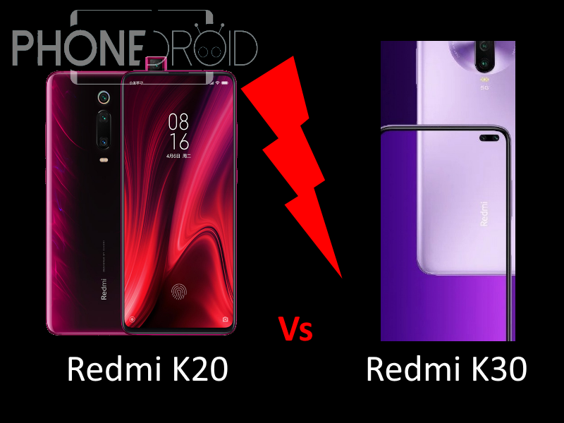 vs Redmi K20 (Xiaomi Mi9 T) Vs Redmi K30