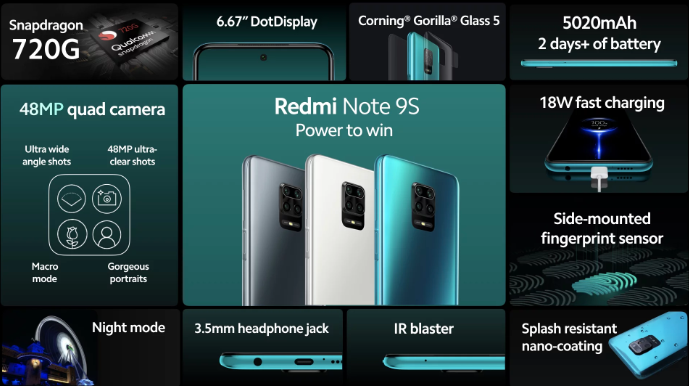 Redmi Note 9S