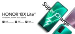 Honor 10X Lite : commercialisation prévue pour le 10 novembre