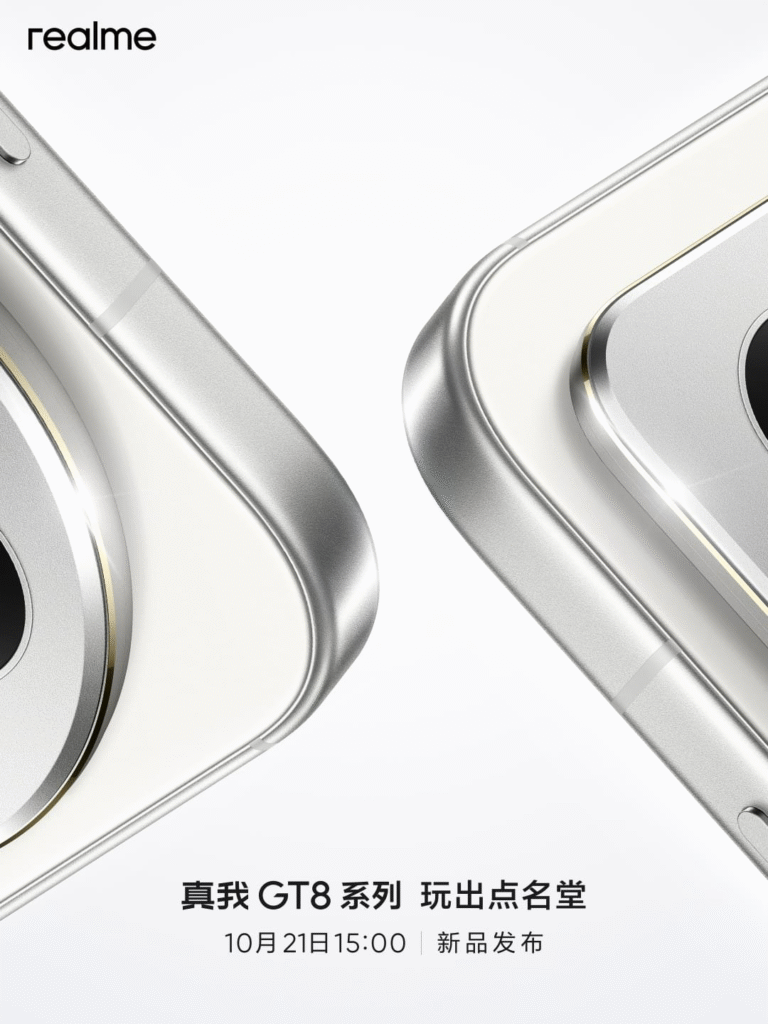 Realme GT 8, visuel de présentation