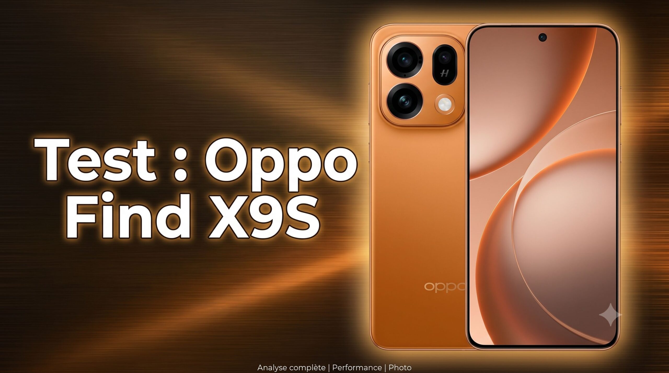 Test Oppo Find X9s : Le premium Hasselblad compact
